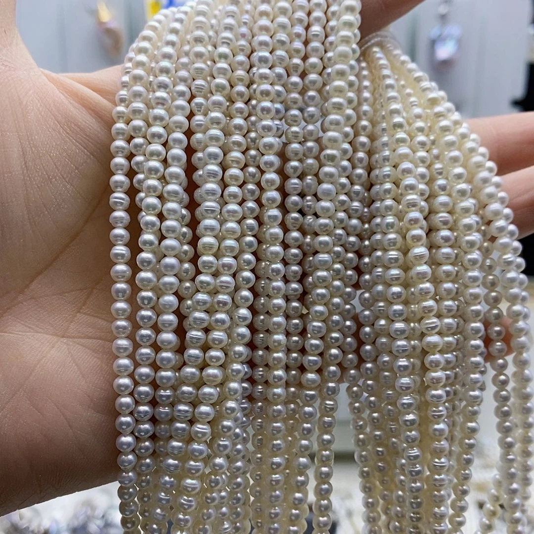 颈饰合金淡水珍珠