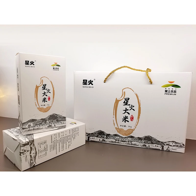 桦川县星火大米稻花香礼盒5kg绿色食品