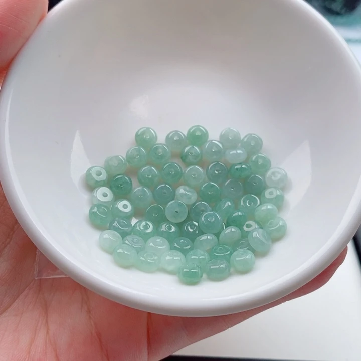 翡翠未镶嵌手链手串