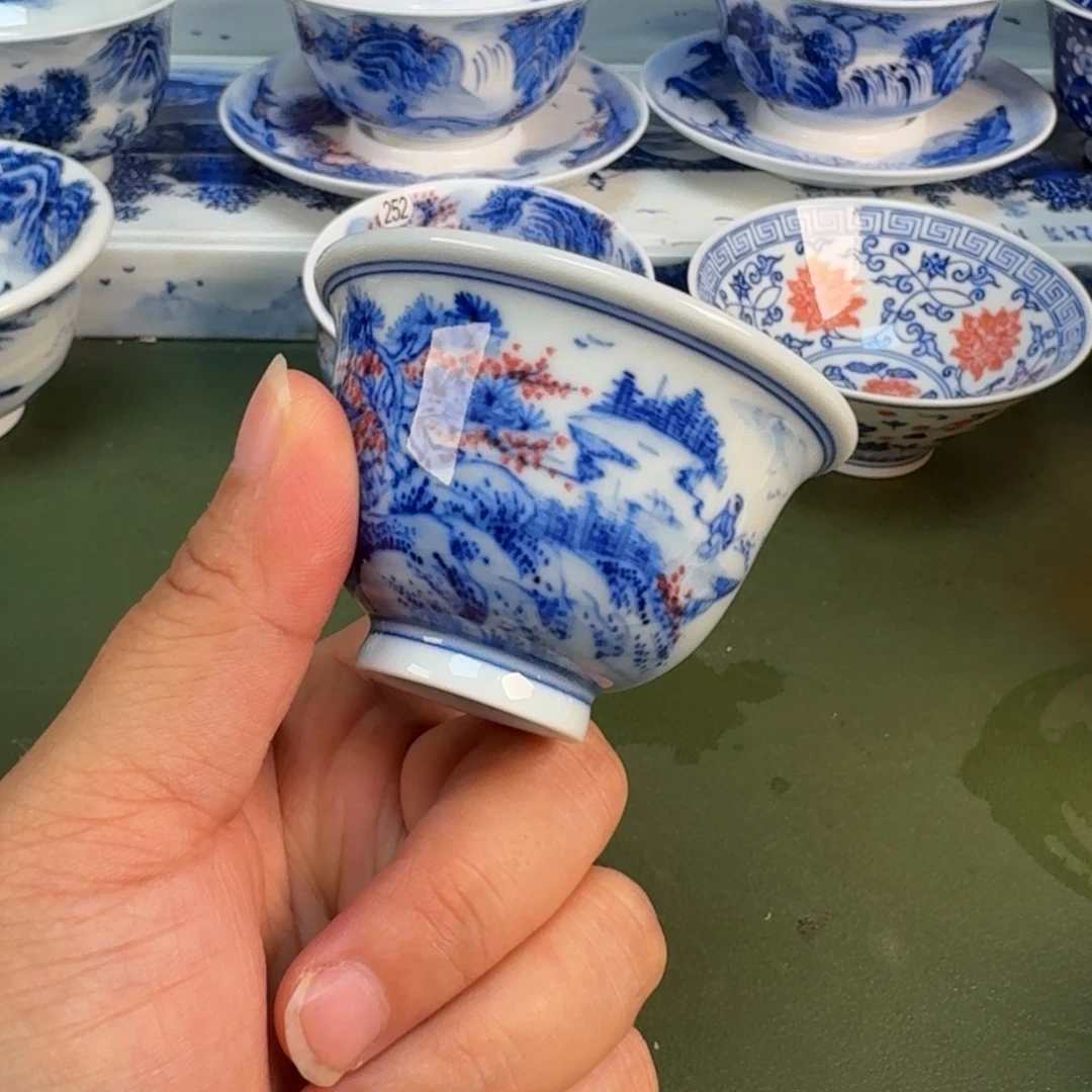 景德镇春手绘茶具圆圆274