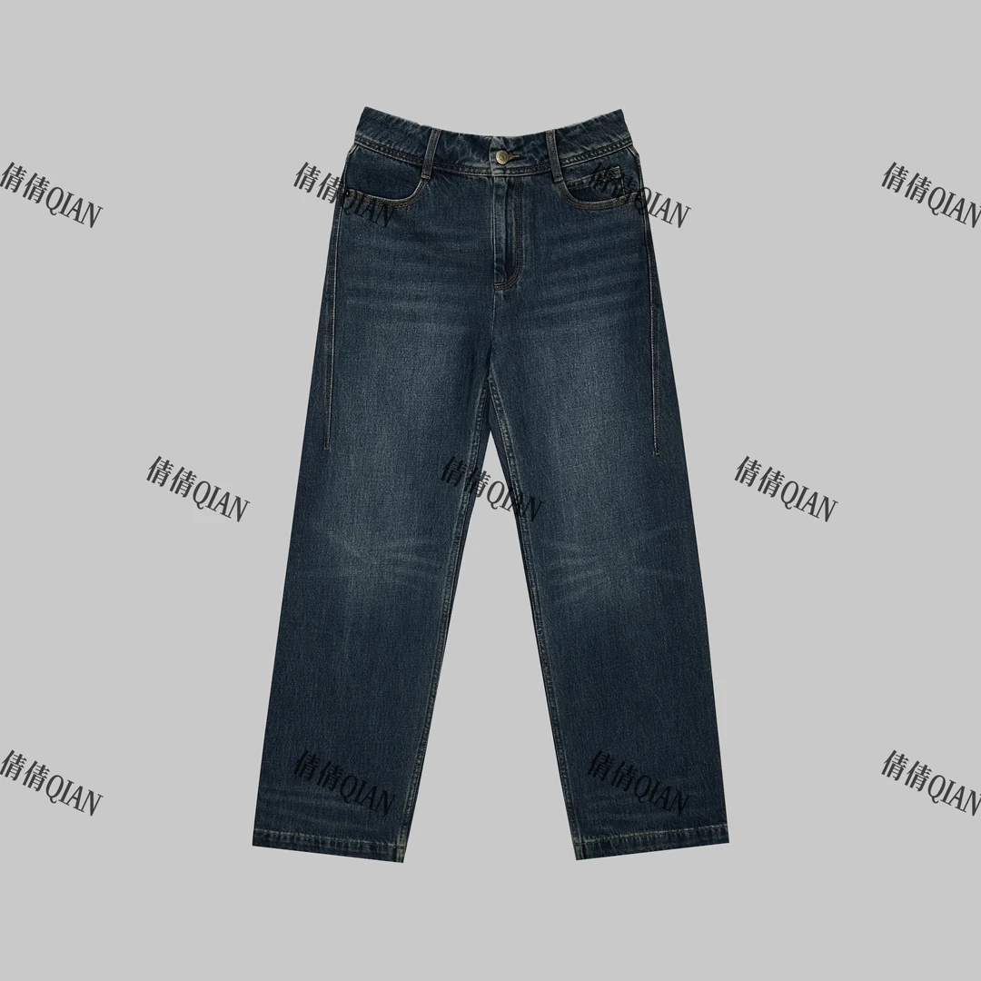 新款春夏休闲百搭直筒牛仔裤-（SNY-22-679-416）