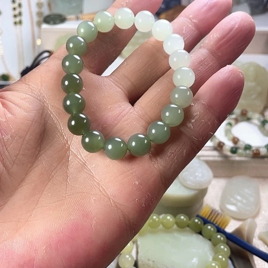 未镶嵌手链和田玉（糖玉）