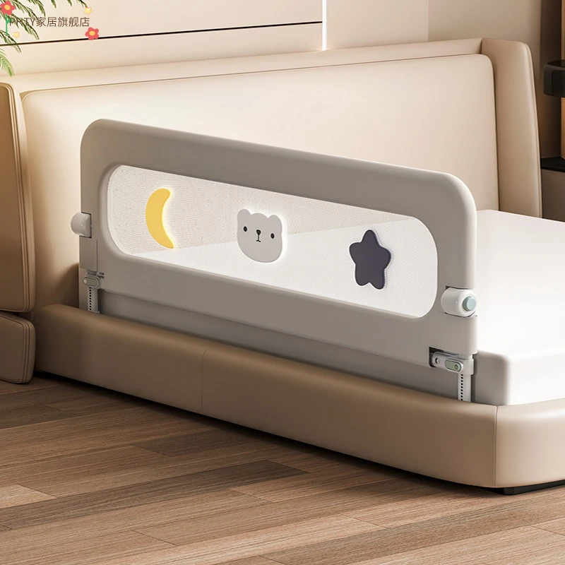 婴儿床围栏防护栏宝宝防掉床边挡板旅行折叠幼儿童便捷床围栏一面