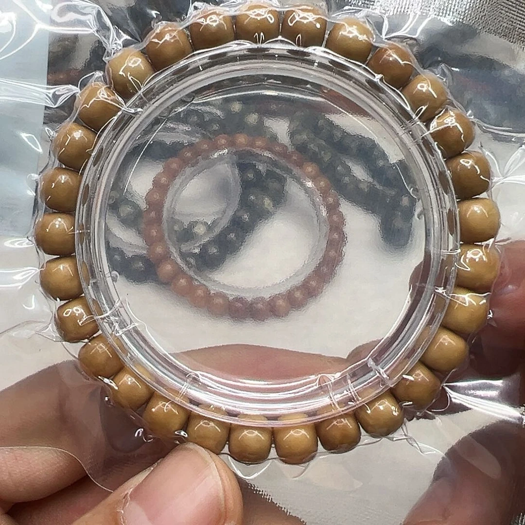 星月菩提手串21傲世糯冰龙脊梯田单圈87