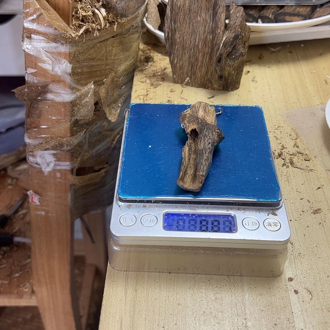 香料绿奇楠虫漏8克张勺子