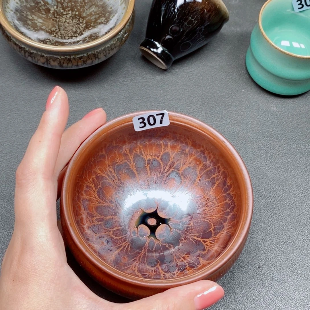 随***舞茶盏建窑建盏主人杯307