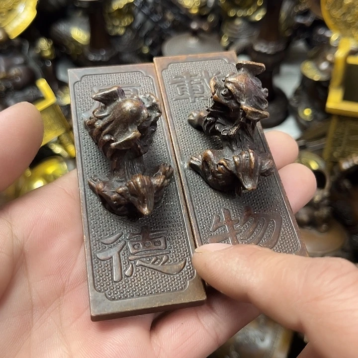 顺顺利利，铜器摆件