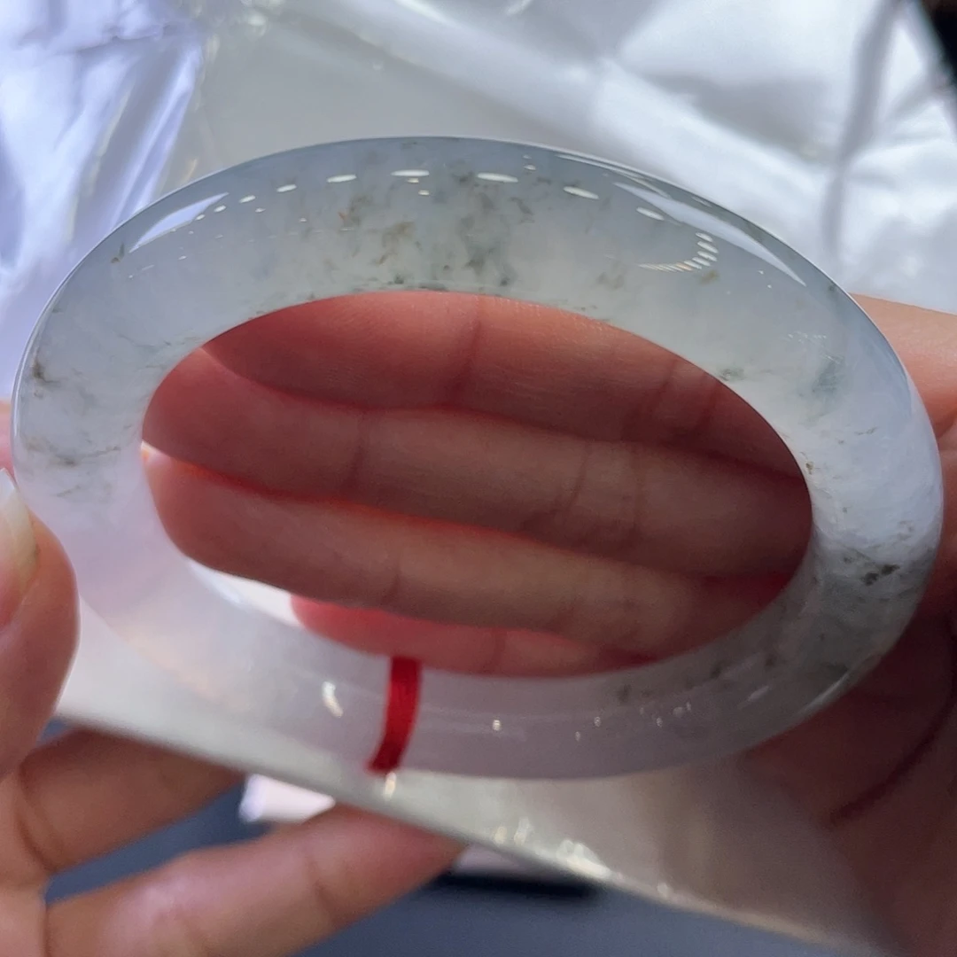 未镶嵌手镯翡翠53号圆条