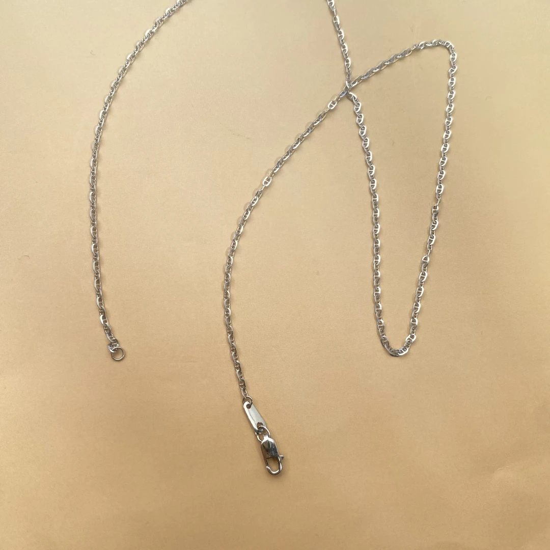 铂金tt950猪鼻子项链时尚百搭简约素款