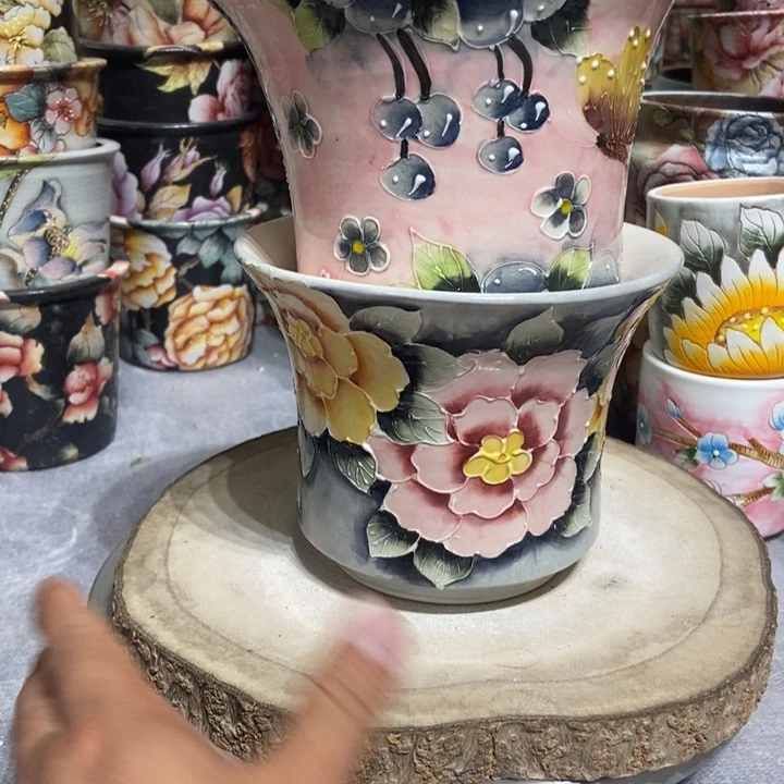 景德镇艺术手绘作品