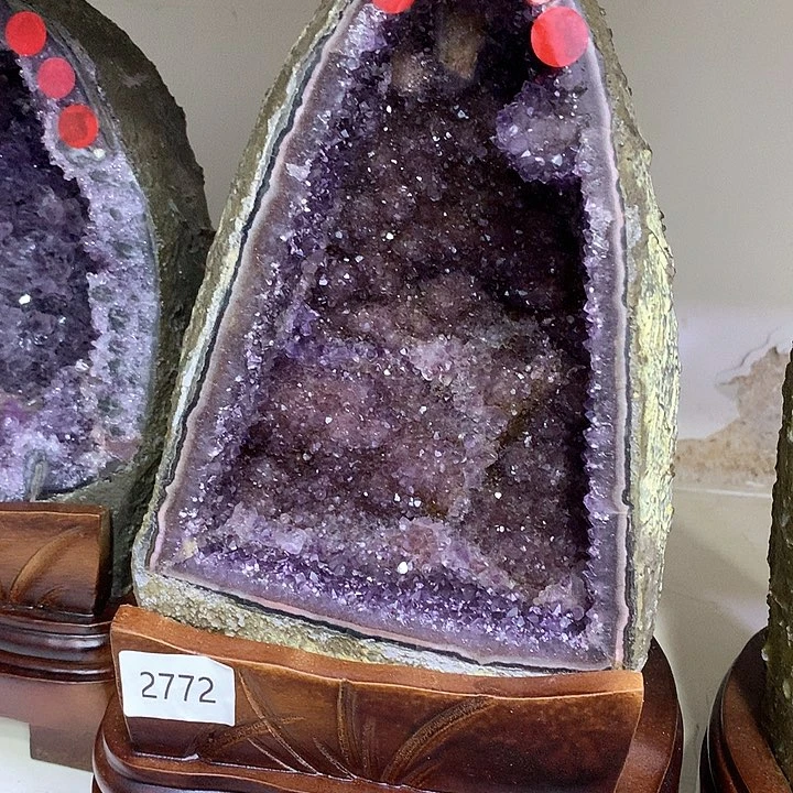 紫晶摆件未镶嵌顺**为摆件1239