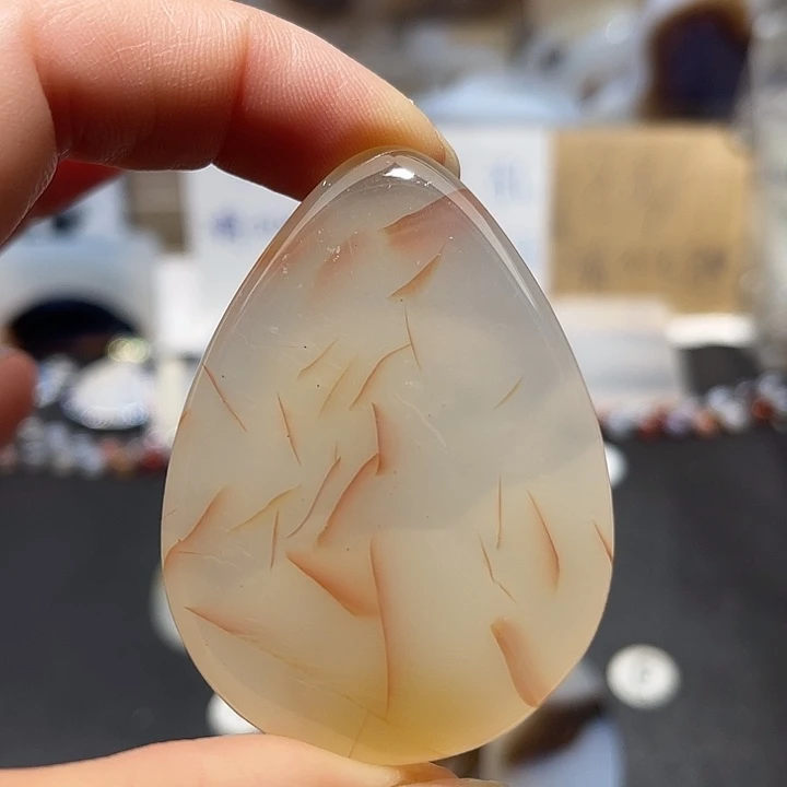 玛瑙/玉髓未镶嵌吊坠(不含链)