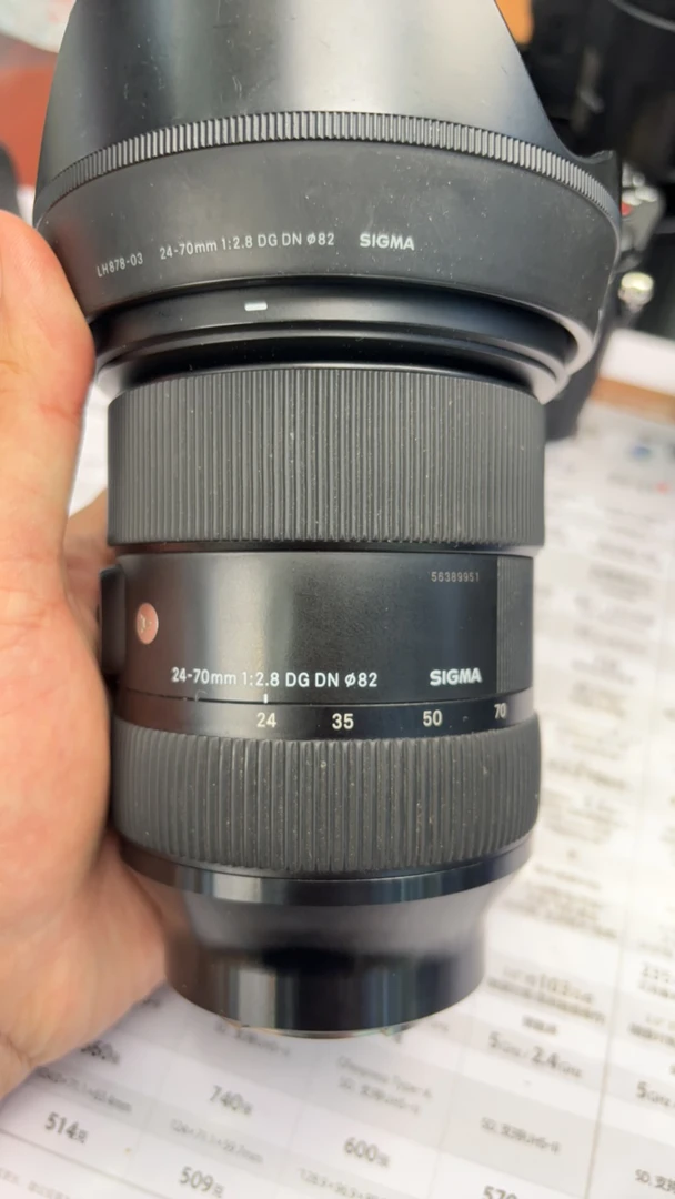 95新 Sigma/适马 适马24-70镜头