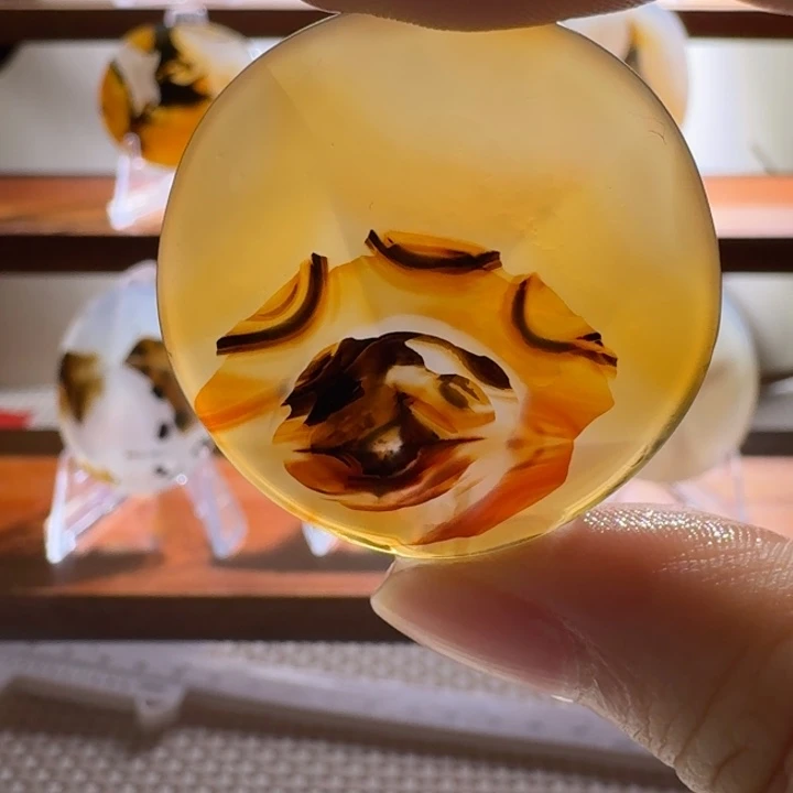 玛瑙/玉髓合金颈饰