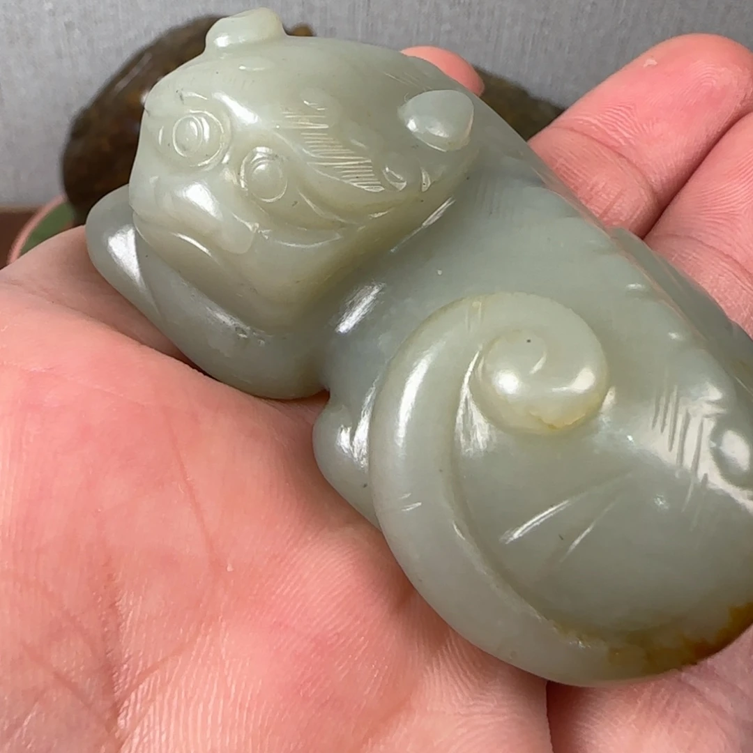 太***阳非常精美的手把件