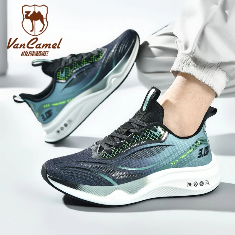 VANCAMEL/西域骆驼户外运动潮流耐磨时尚休闲鞋情侣透气跑步鞋