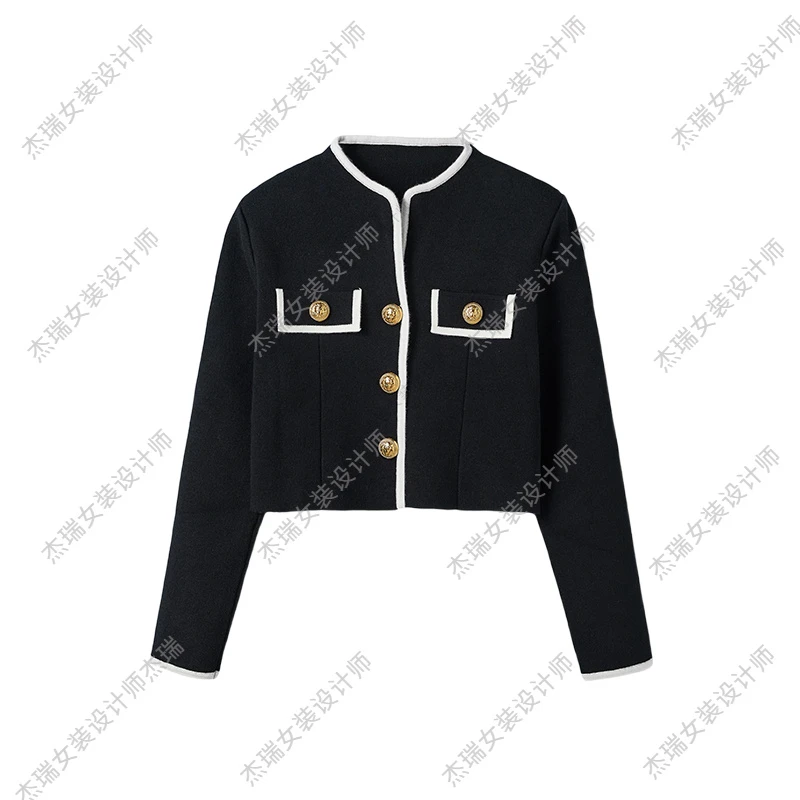 【盛世流光】2023新款时尚质感高级气质百搭显瘦设计感小香风外套