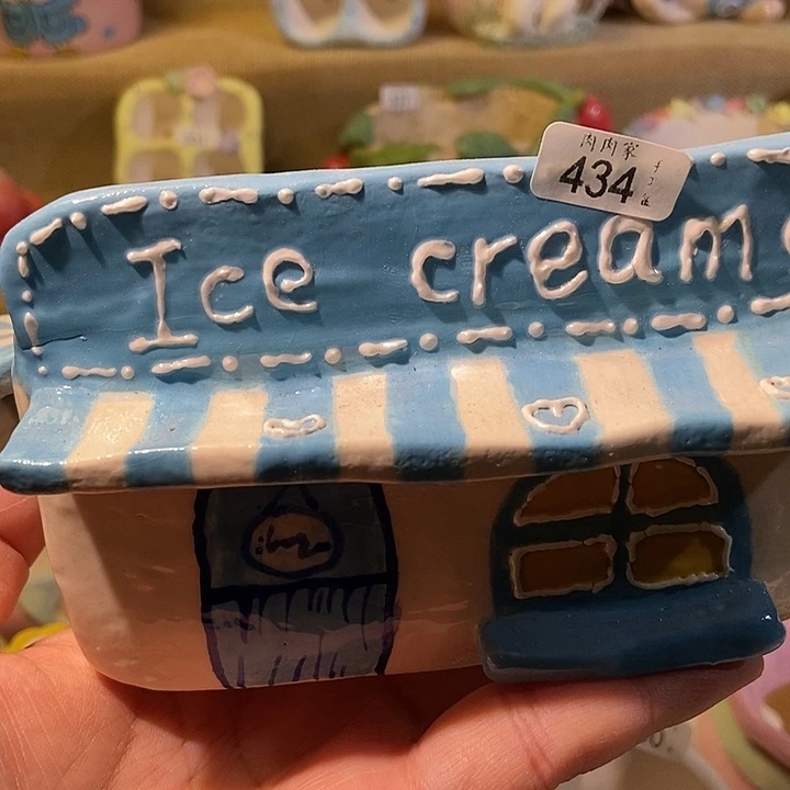 434 手工手绘盆 满29包邮