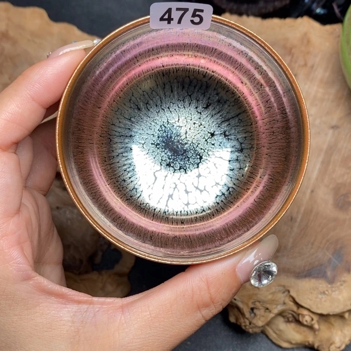 茶盏建窑建盏主人杯475