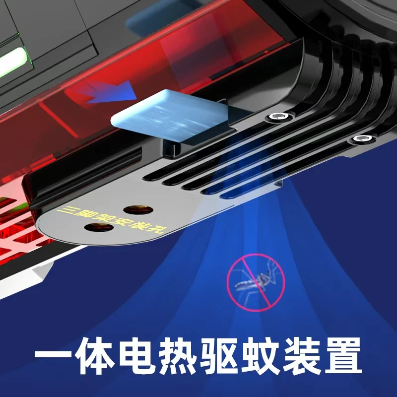 可换电池带遥控器开关激光炮夜钓灯适用于抽鲢鳙钓翘嘴钓鱼灯