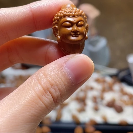 手串/手链橄榄核佛头