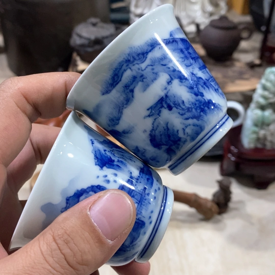 蜜胺手绘陶瓷杯子