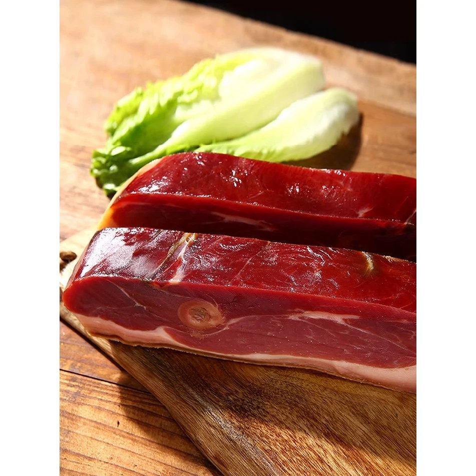 正宗金华火腿肉500g上中方火腿切片块腊味煲汤官方旗舰店浙江特产