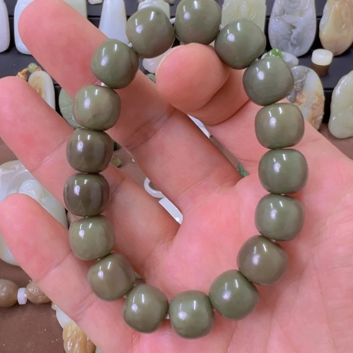 未镶嵌手串和田玉