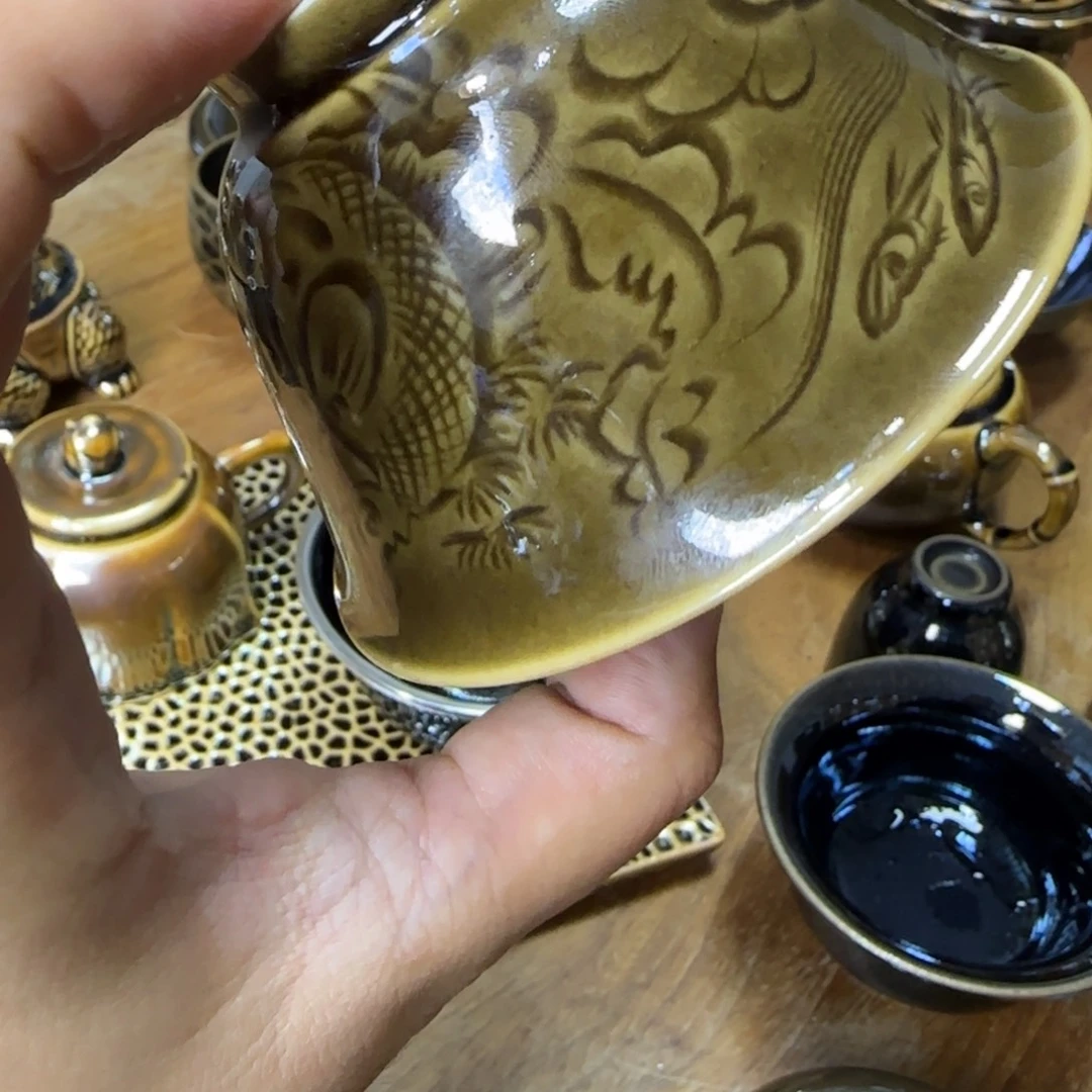 茶盏白丁瓷坊微瑕