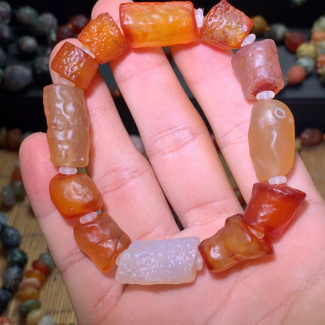 玛瑙/玉髓未镶嵌手链