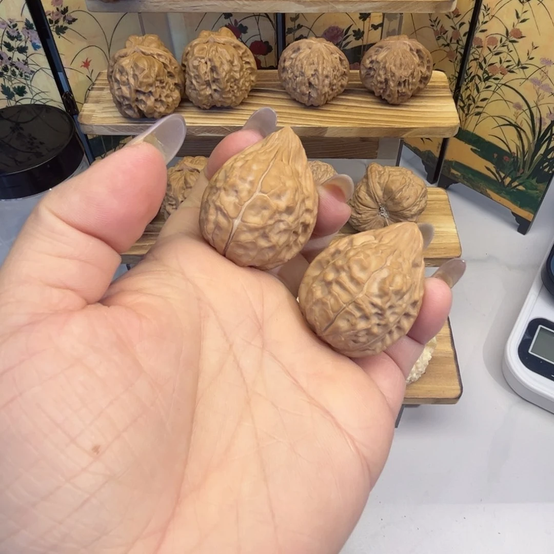 把件文玩核桃龟甲纹