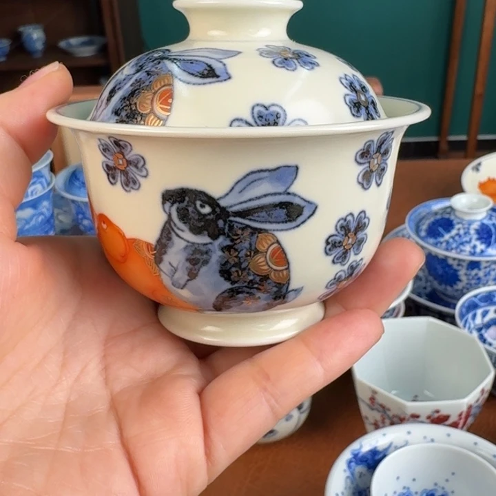 六***六陶摆件景德镇陶瓷美术作品三分之三