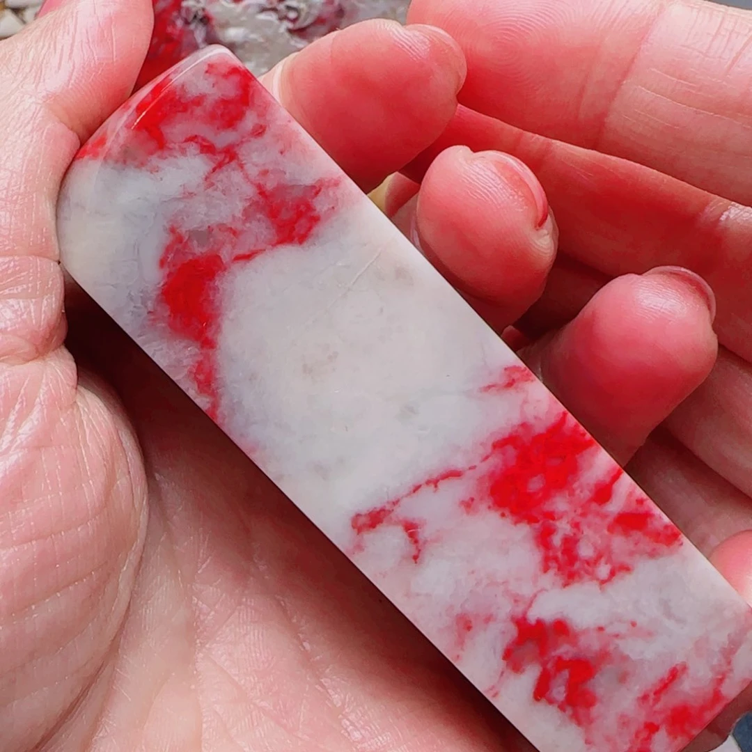 巴林鸡血石用****2巴林鸡血石