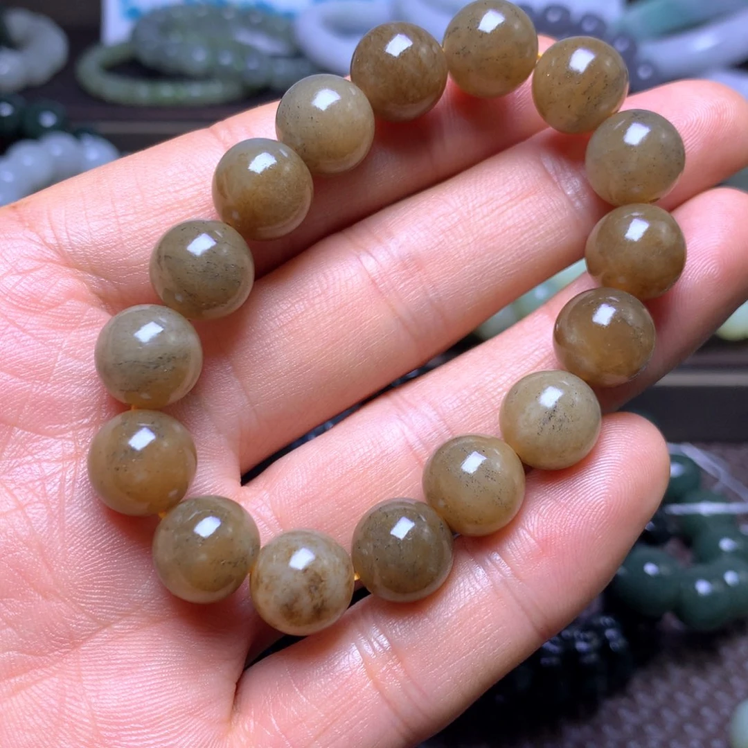 和田玉未镶嵌手串12