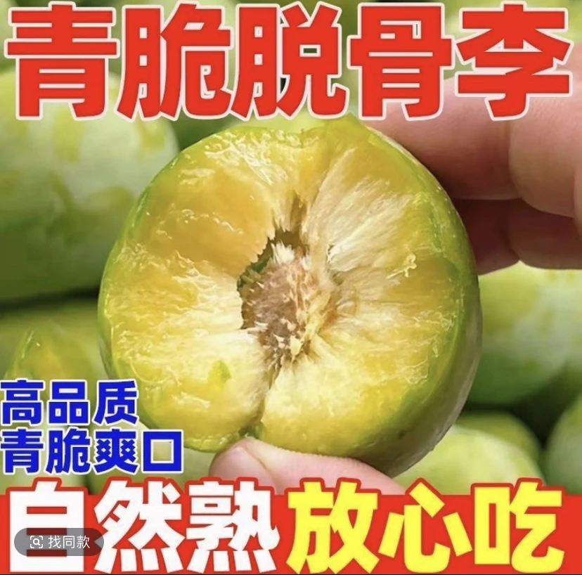 正宗脱骨清脆李子新鲜应季水果酸甜脆爽可口农家土李子孕妇水果