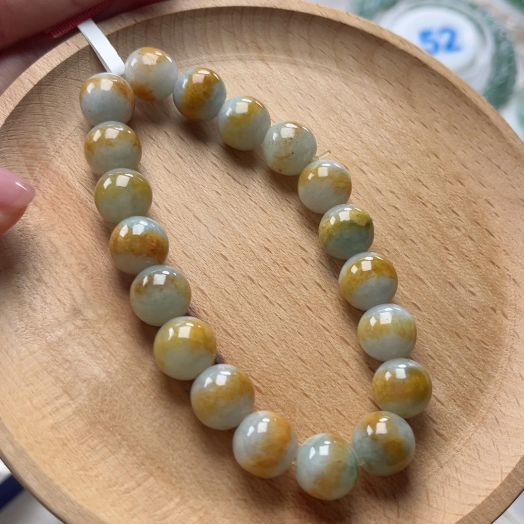 未镶嵌手链翡翠珠串