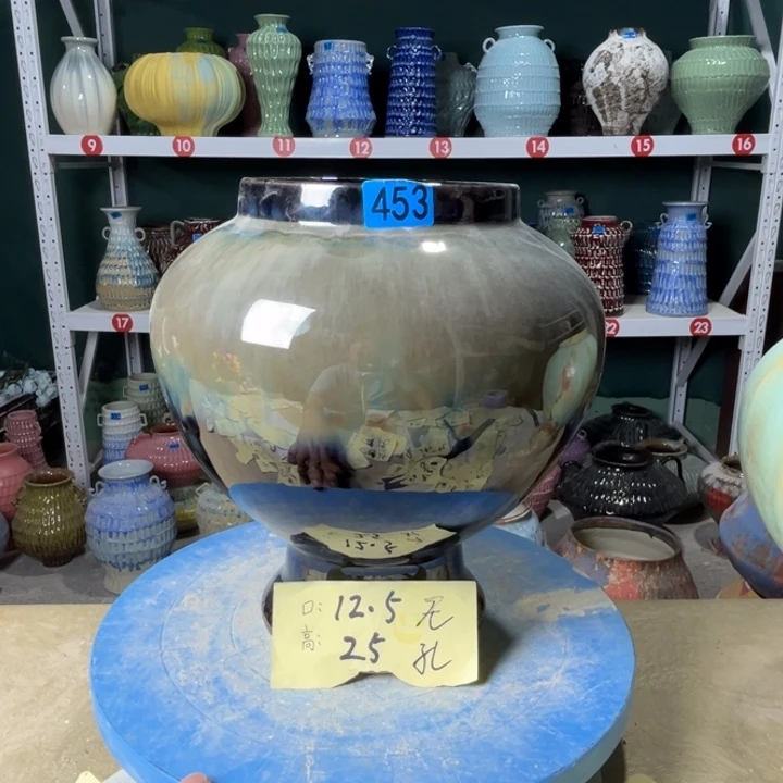 景德镇陶瓷花盆花器453