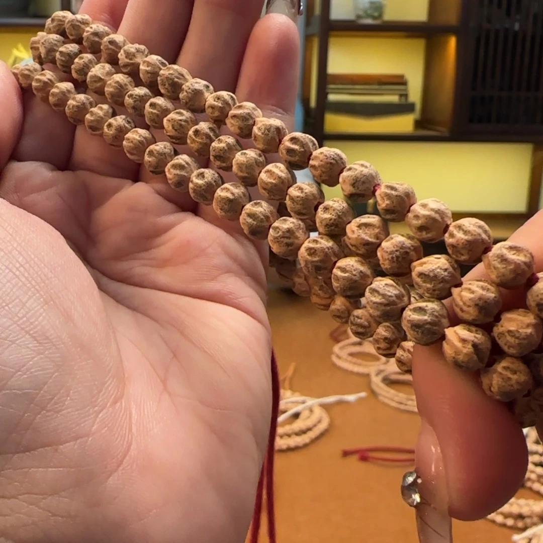 手串柏香籽/百香籽原桩莲花6➕