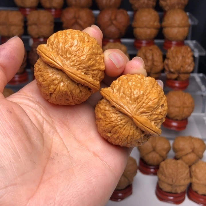 吊坠文玩核桃7磨盘狮子头