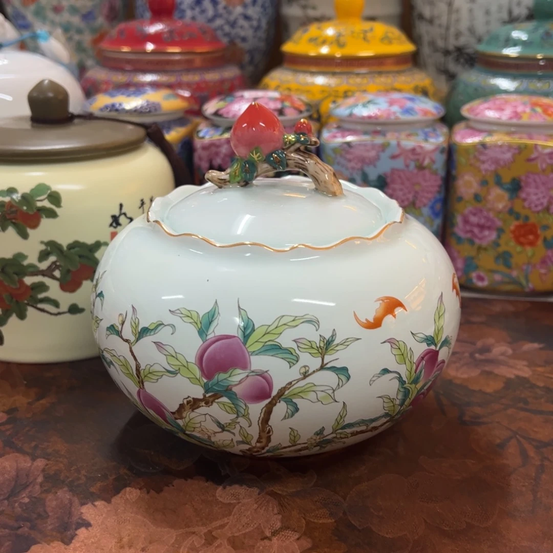 高端款家用茶叶罐