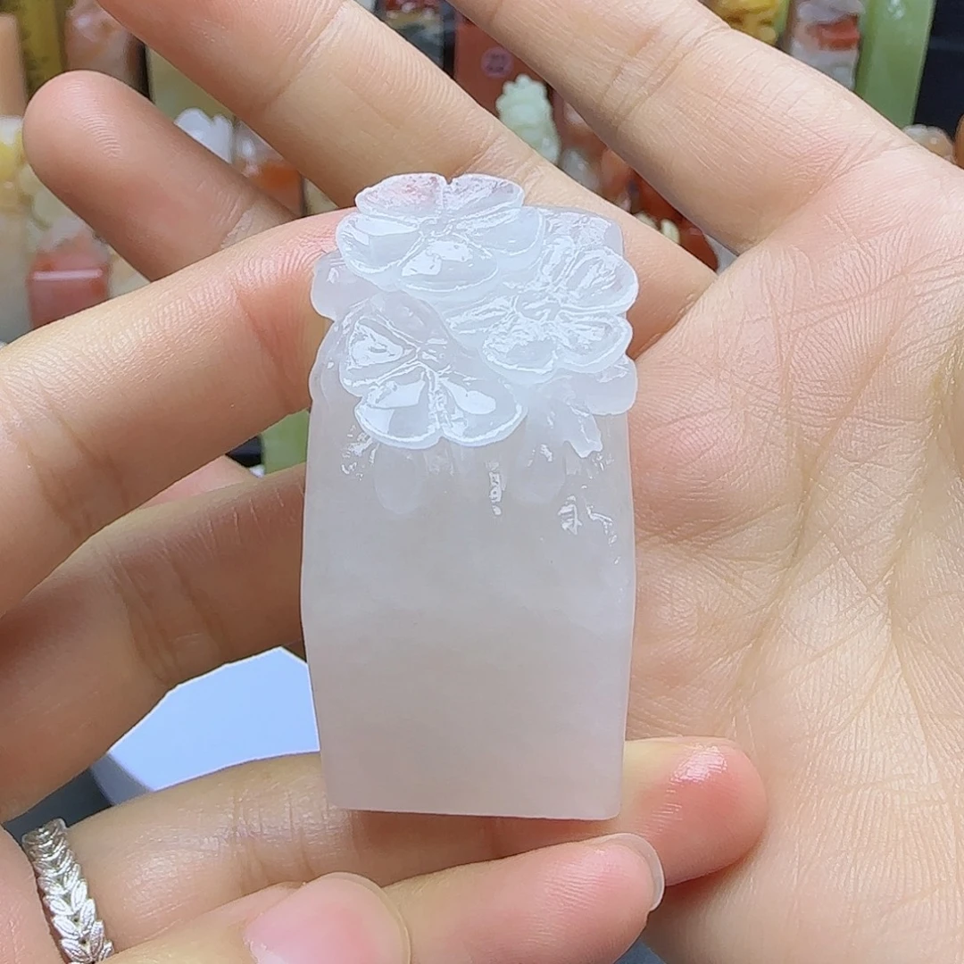 荔枝冻梅花印石1111111111