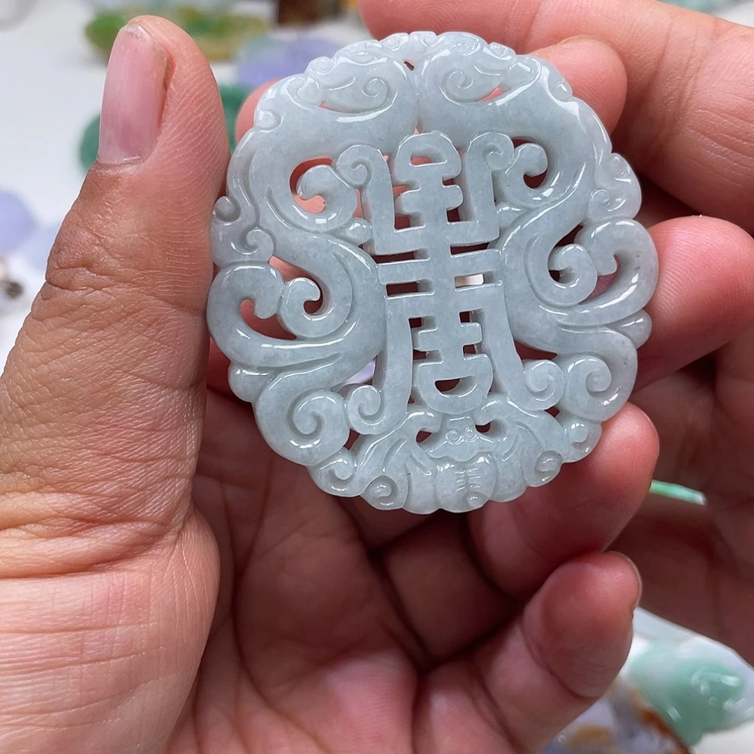 颈饰未镶嵌翡翠翡玉缘翡翠