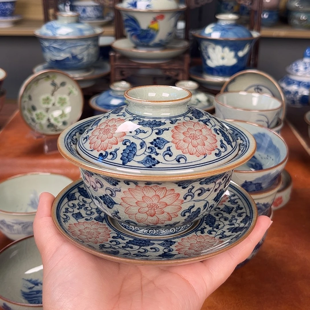 盖碗景德镇陶瓷窑