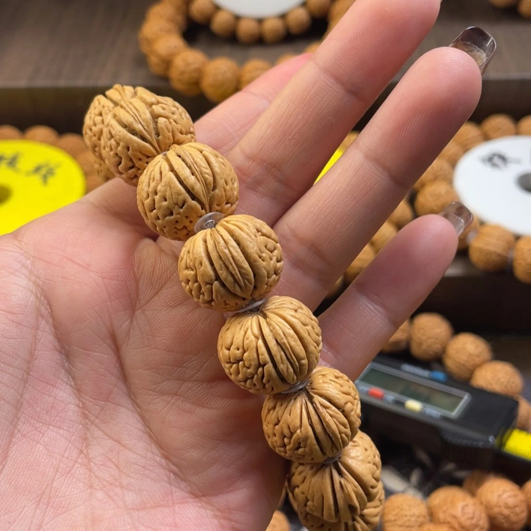 桃核手串南*玉王者南瓜