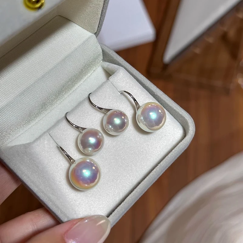 铜合金仿珍珠耳饰 日韩耳环耳饰耳钉法式百搭气质时髦016
