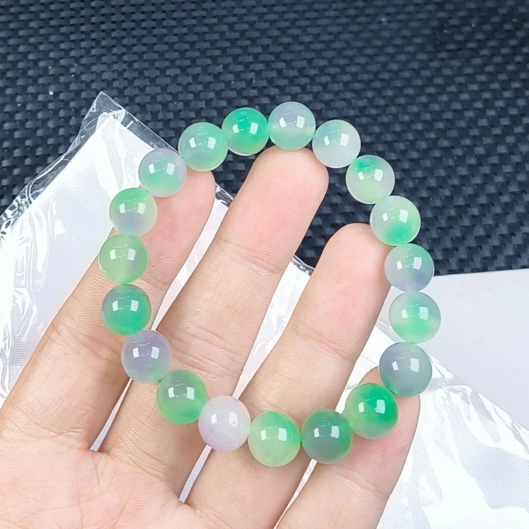 （聚宝严选）A342冰紫绿F手串10妈妈款时尚精致精美百搭