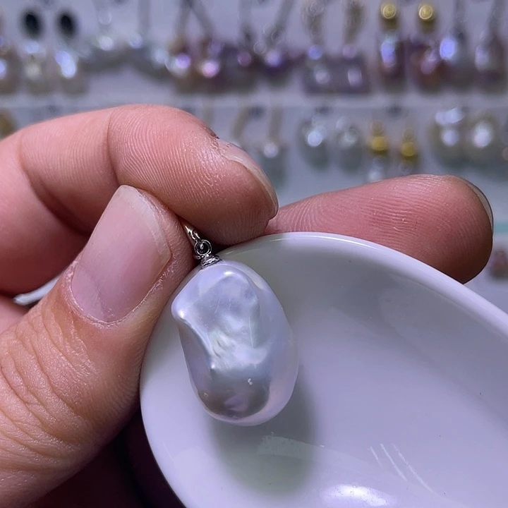 淡水珍珠未镶嵌颈饰13