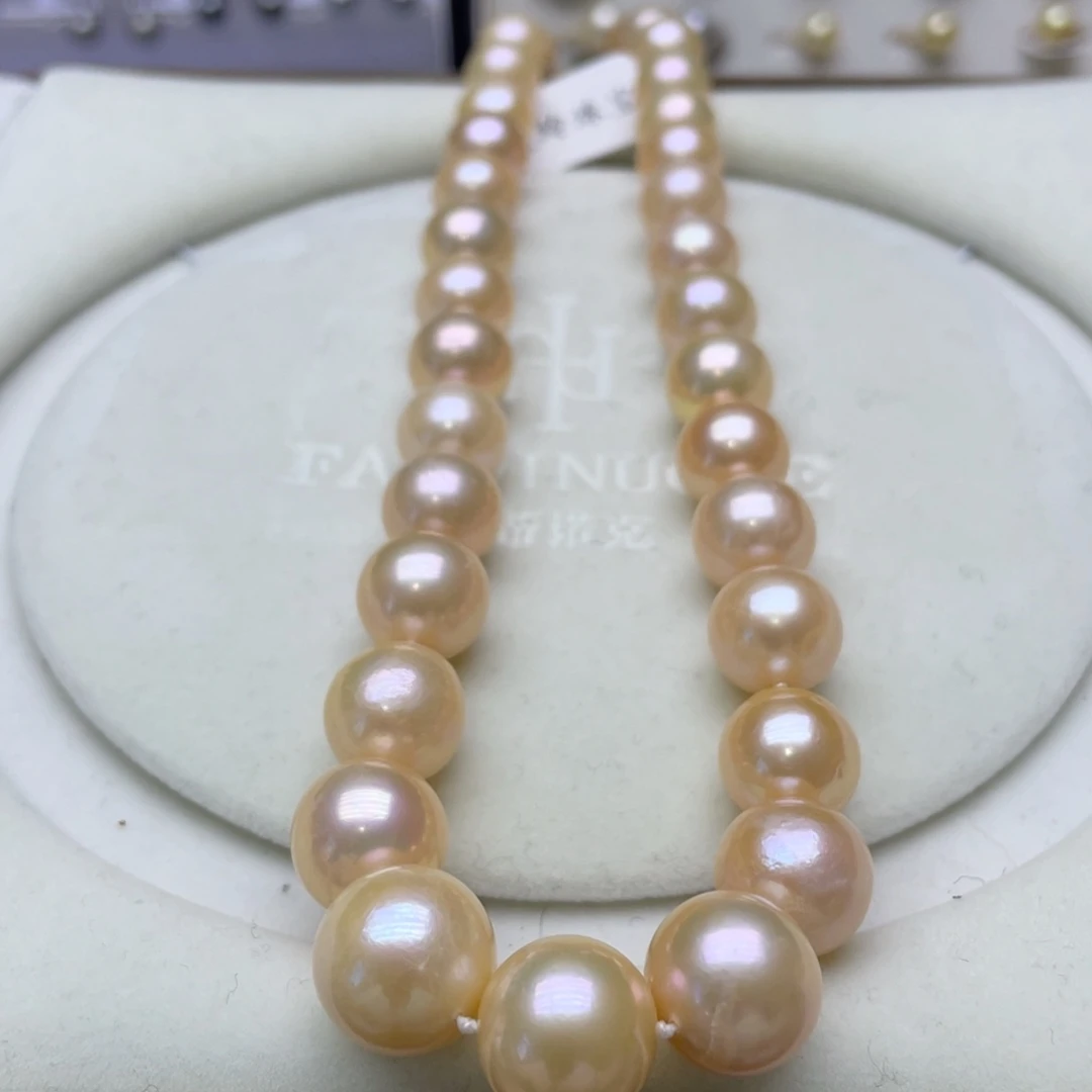 淡水珍珠未镶嵌颈饰11-15