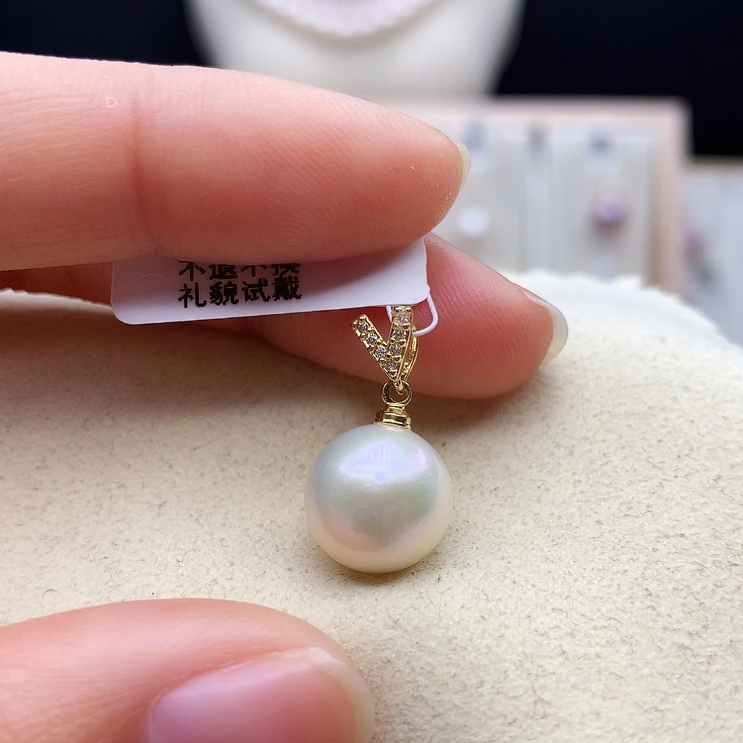 淡水珍珠合金颈饰
