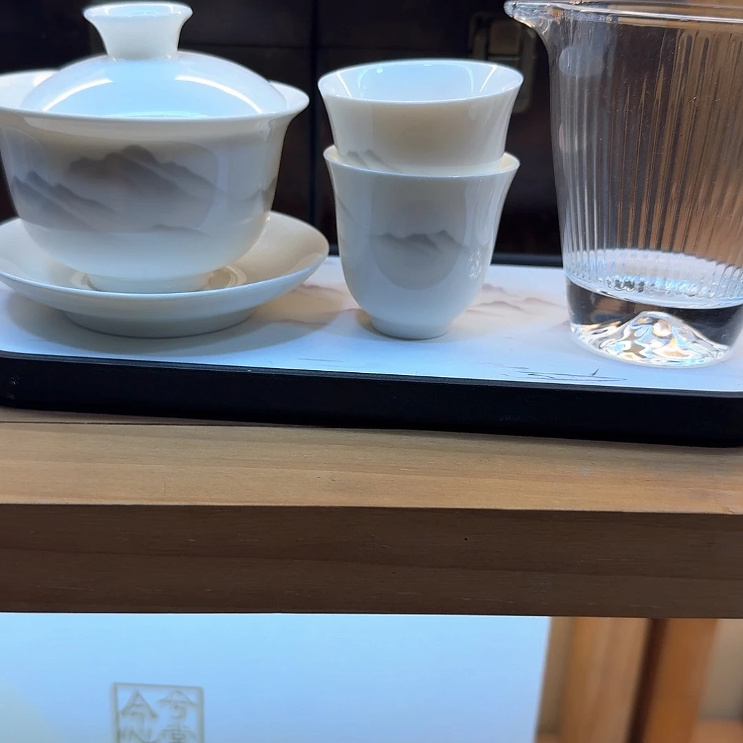 盖碗里的水煮开后放